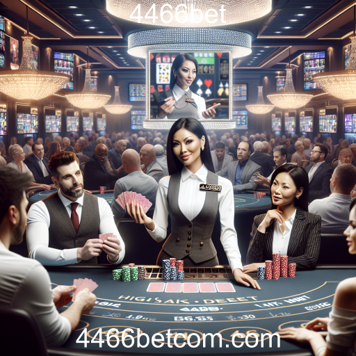 A Experiência dos Jogos de Live Dealer no 4466bet